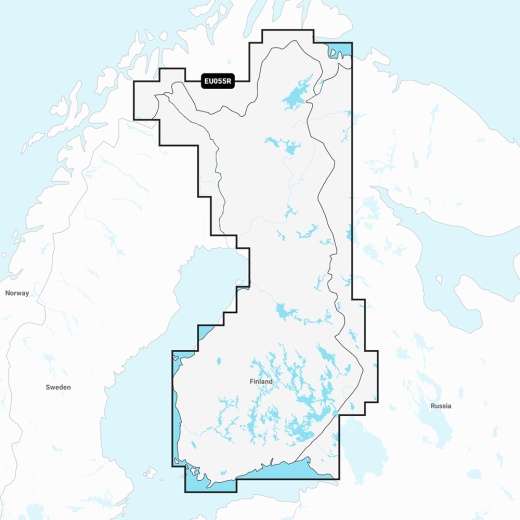 Garmin Navionics Vision+ Nveu055r - Finland, Lakes & Rivers - Inland Marine Chart