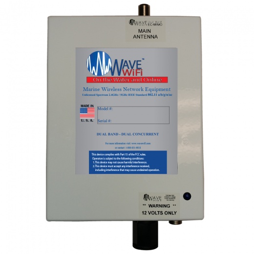 Wave Wifi EC ER Dual-Band Receiver - Long Range Wi-Fi Solution