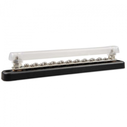 Victron Busbar 150A 2P with 20 Screws & Cover
