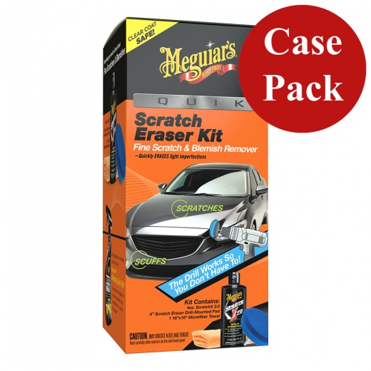 Meguiar's Quik Scratch Eraser Kit - Case of 4
