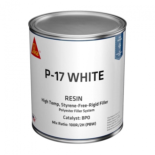 Sika Sikabiresin AP017 White Base Quart Can BPO Hardener Required