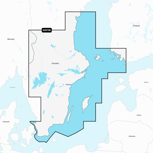 Garmin Navionics Vision+ Nveu079r - Sweden, Southeast - Marine Chart