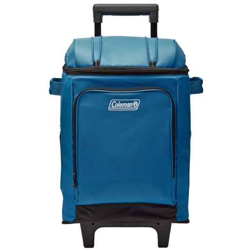 Coleman Chiller 42-Can Soft-Sided Portable Cooler W/Wheels - Deep Ocean