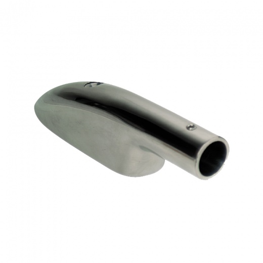 Whitecap End-Top Mounted 90° Fitting - 316 Stainless Steel - 7/8" Tube O.D.