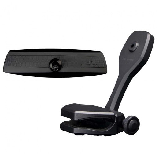 Ptm Edge Mirror/Bracket Kit W/Vr-140 Elite Mirror & Zxr-320 (Black)