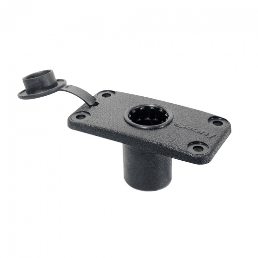 Scotty 244 Flush Deck Mount W/Rain Cap