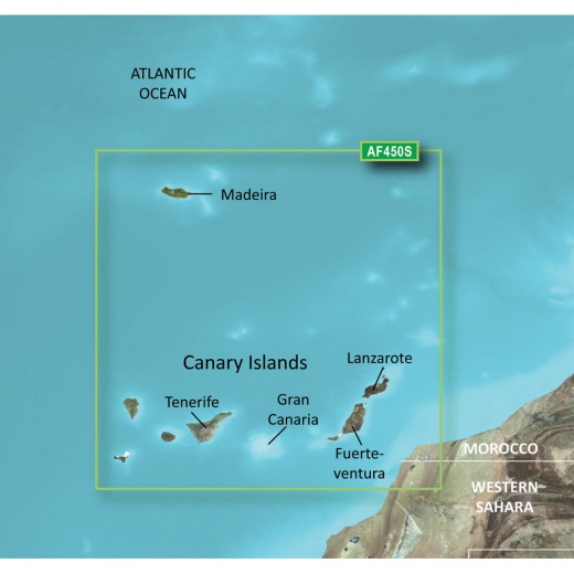 Garmin Bluechart G3 Vision HD - VAF450S