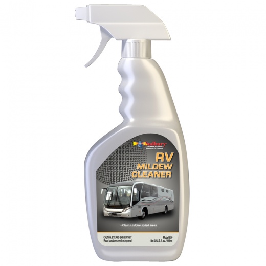 Sudbury RV Mildew Cleaner Spray 32Oz - Effective Mildew and Moisture Remover