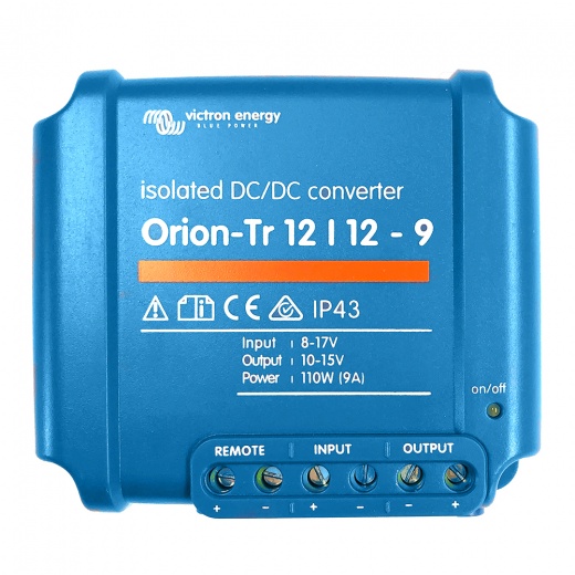 Victron Orion-Tr Dc-Dc Converter 12Vdc To 12Vdc 9Amp Isolated