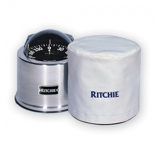 Ritchie GM-5-C 5" Globemaster Binnacle Mount Compass Cover - White