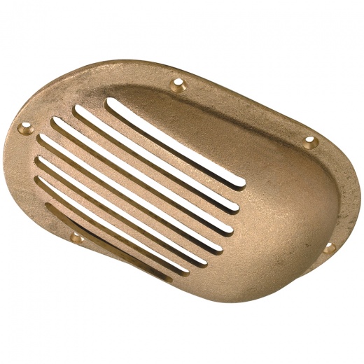 Perko 5" x 3-1/4" Scoop Strainer Bronze Made In The USA