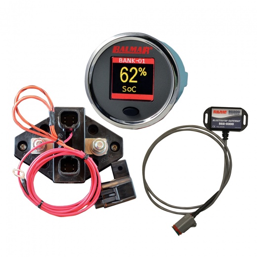 Balmar SG210 Battery Monitor Kit with Display Shunt Gateway