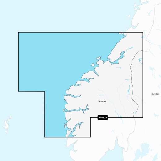 Garmin Navionics Vision+ NVEU052R: Norway, Sognefjord to Svesfjorden - Marine Chart