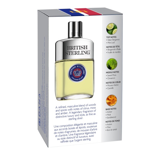 British Sterling Cologne Splash 3.8 Fl Oz / 112 Ml