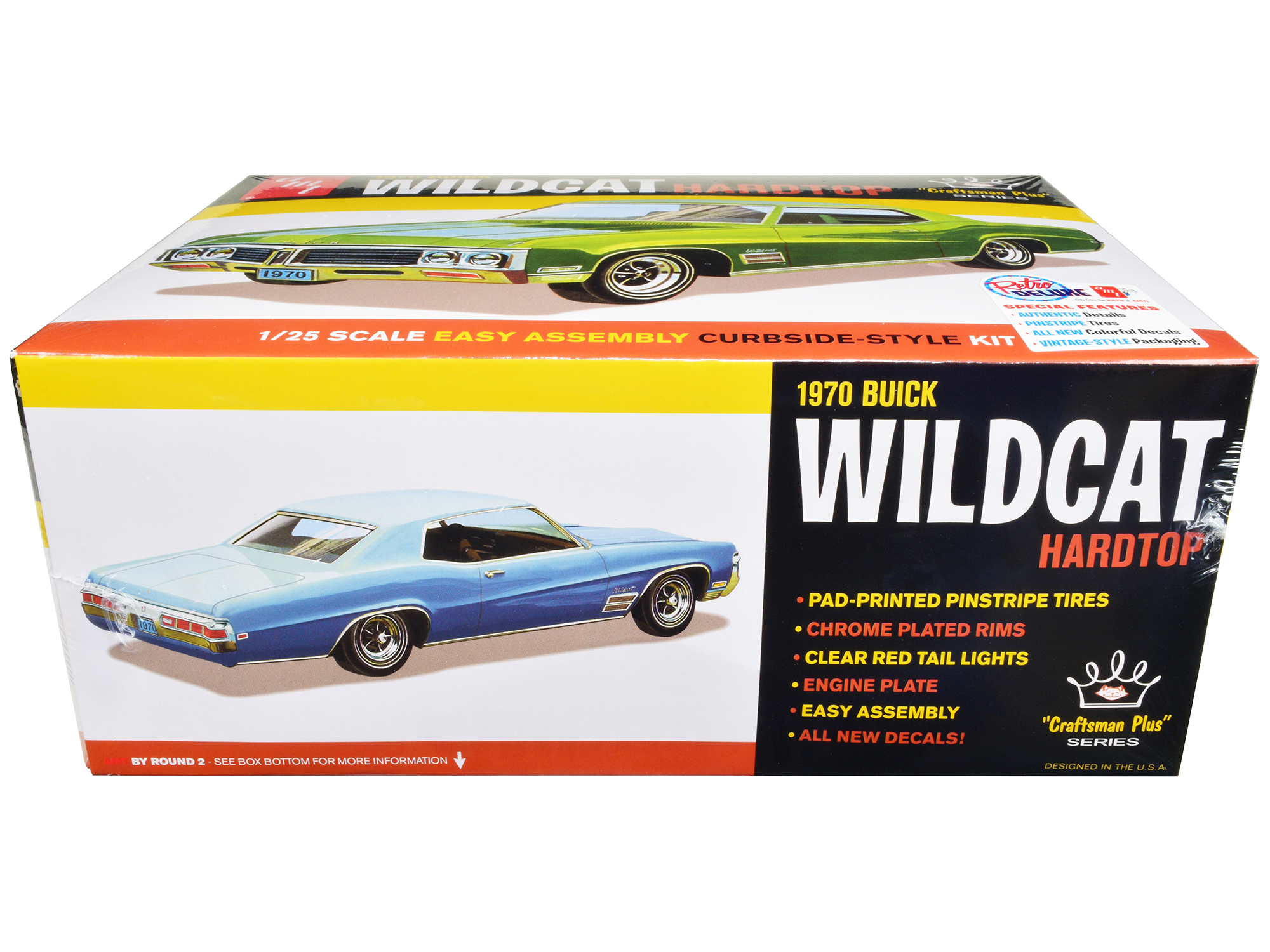 Skill 2 Model Kit 1970 Buick Wildcat Hardtop 