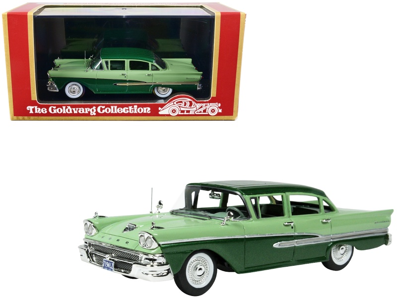 1958 Ford Fairlane 4 Door Seaspray Green And Silvertone Green Limited