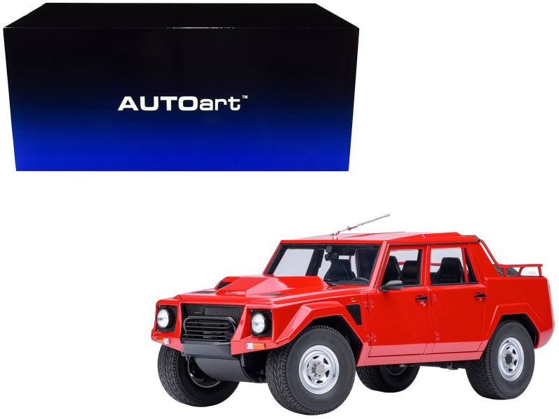 Lamborghini Lm002 Rosso Siviglia Red 1/18 Model Car By Autoart