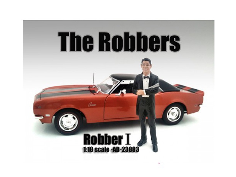 "The Robbers" Robber I Figure For 1:18 Scale Models By American Diorama