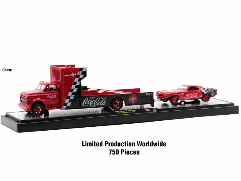Auto Haulers "Sodas" Set Of 3 Pieces Release 21 Limited Edition To 8400 Pieces Worldwide 1/64 Diecast Models By M2 Machines