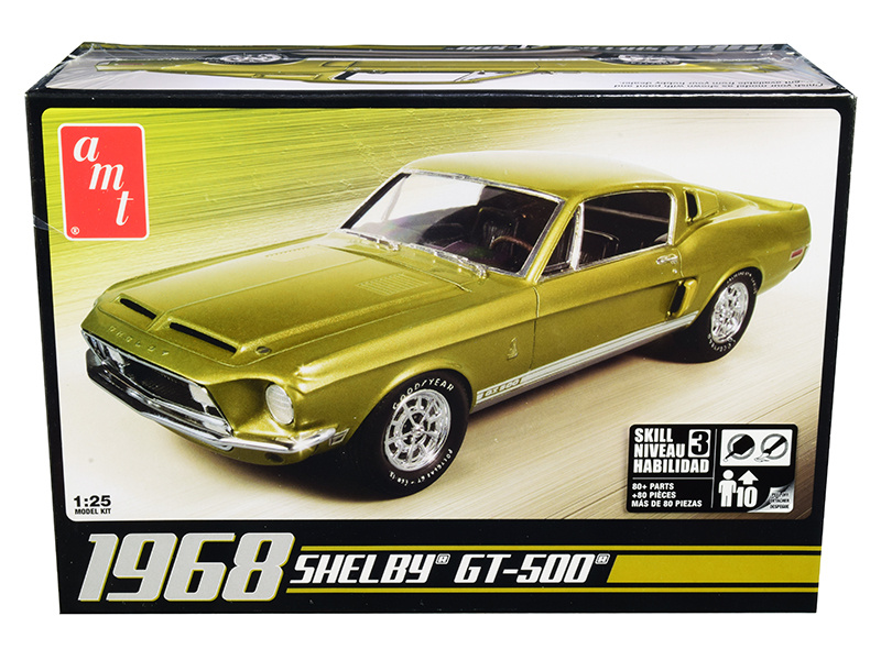 1968 Ford Mustang Shelby GT-500 1/25 Scale Model Kit by AMT