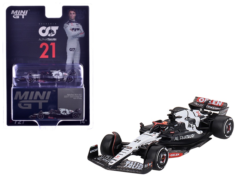 Alphatauri At04 #21 Nyck De Vries Formula One F1 "Australian Gp" (2023) Limited Edition 1/64 Diecast Model Car By Mini Gt