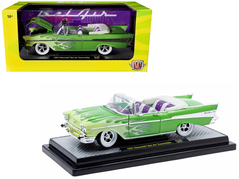 1957 Chevrolet Bel Air Convertible Diecast Model Car