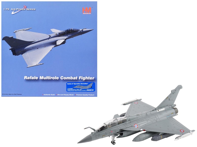 Dassault Rafale B Fighter Aircraft 1/72 Diecast Model