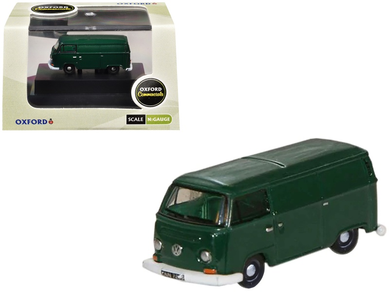 Volkswagen T2 Van Peru Green 1/148 (N) Scale Diecast Model Car By Oxford Diecast
