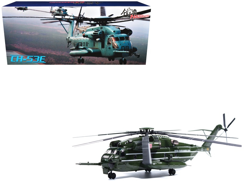 Sikorsky Ch-53E Sea Stallion Helicopter #31 "Hmx-1 Nighthawks Mcas Quantico Va" United States Marine Corps 1/72 Diecast Model By Panzerkampf