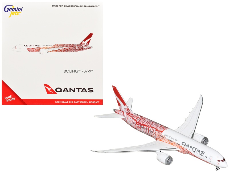 Qantas “Yam Dreaming” Boeing 787-9 VH-ZND 1:400 Diecast Model