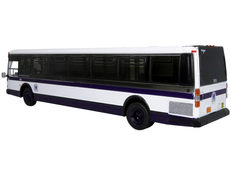 1980 Grumman 870 Advanced Design Transit Bus Mta New York City Bus "B64 Coney Island" "Vintage Bus & Motorcoach Collection" 1/87 Diecast Model By Iconic Replicas