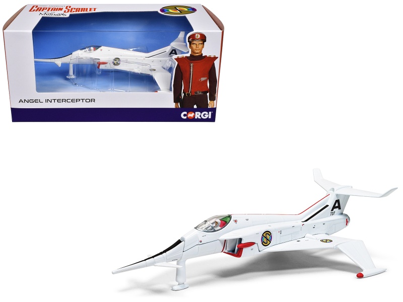 Angel Interceptor Aircraft - Captain Scarlet and the Mysterons Diecast Model