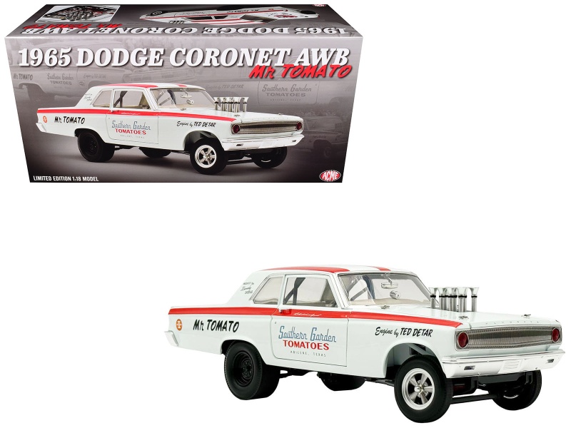 1965 Dodge Coronet AWB "Mr. Tomato" 1/18 Diecast Model Car