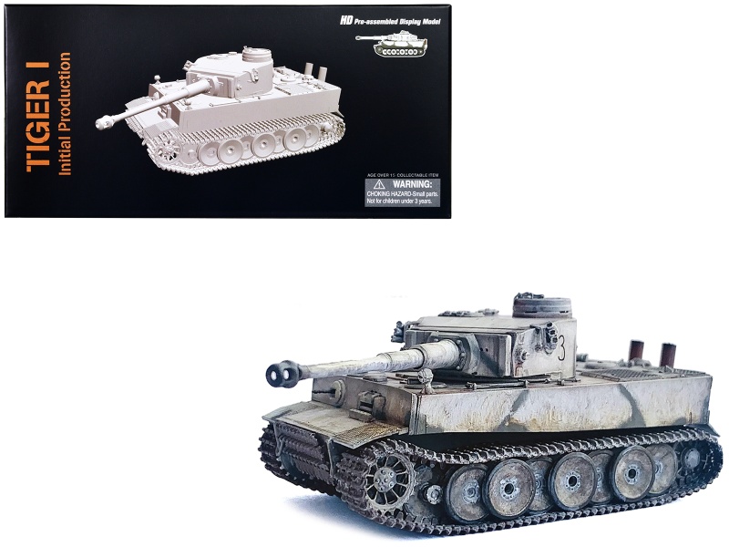 Germany Tiger I Initial Production Tank Model 1/72 - Dragon Models