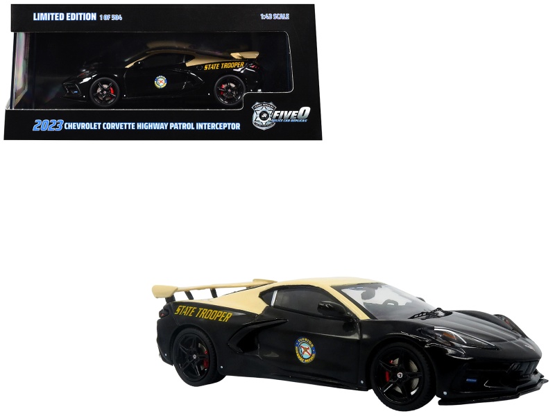 2023 Chevrolet Corvette C8 Stingray Police Interceptor Florida Highway Patrol Model