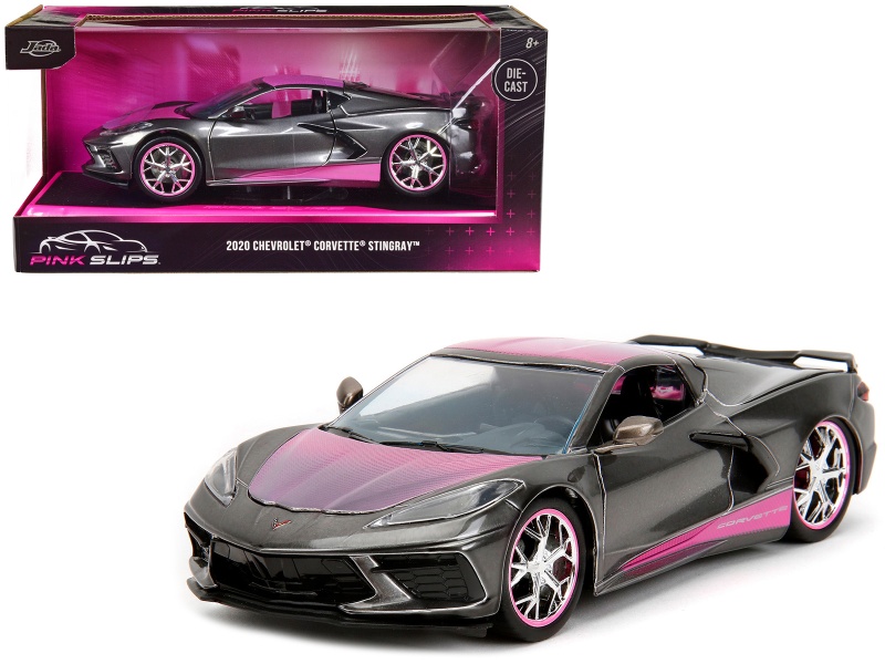 2020 Chevrolet Corvette Stingray Diecast Model Car - Pink Slips Series by Jada