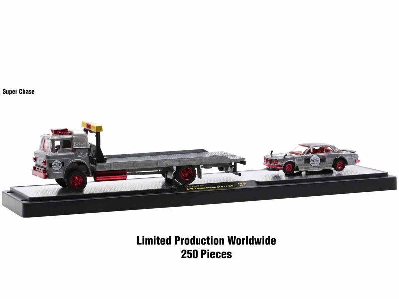 Auto Haulers "Coca-Cola" Set Of 3 Pieces Release 19 Limited Edition To 8400 Pieces Worldwide 1/64 Diecast Models By M2 Machines