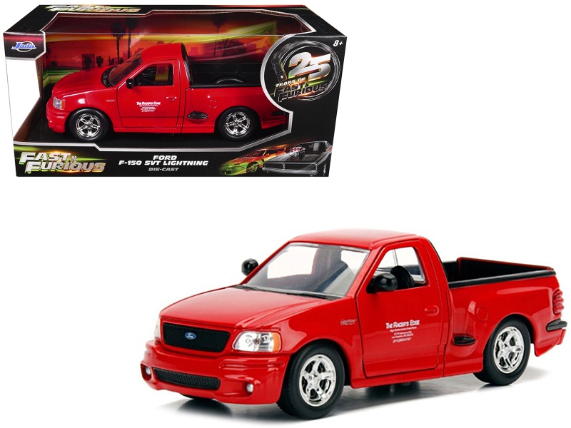 Ford F-150 SVT Lightning Red Fast & Furious 1:24 Diecast Model