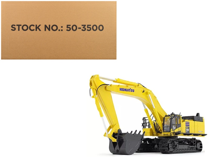 Komatsu Pc900lc-11 Excavator Yellow 1/50 Diecast Model By First Gear