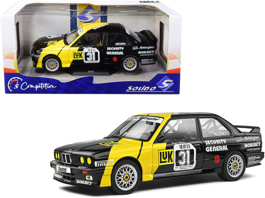 BMW E30 M3 #31 Kurt Thiim "Luk" DTM Deutsche Tourenwagen Masters (1988) Diecast Model Car