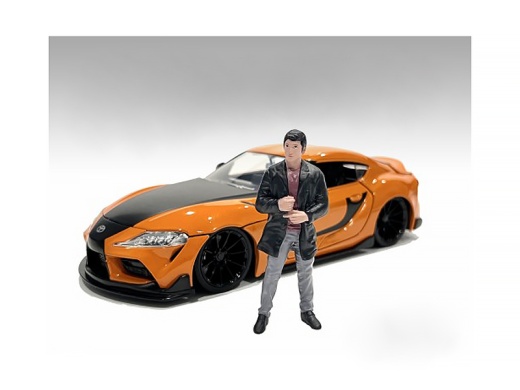Car Meet 3 Figurine 3 for 1/24 Scale Models by American Diorama