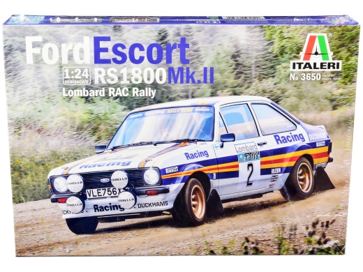 Ford Escort Rs 1800 Mk.Ii #2 Lombard Rac Rally (1981) 1/24 Scale Model Kit