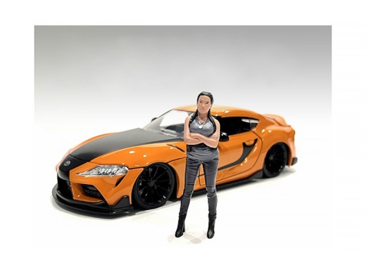 Car Meet 3 Figure 7 - 1/18 Scale Model Accessories by American Diorama