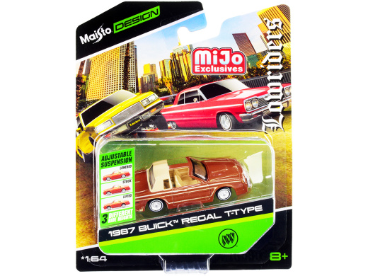 1987 Buick Regal T-Type Lowrider Diecast Model Car
