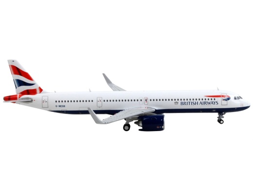 Airbus A321neo British Airways Diecast Model Airplane 1/400 Scale