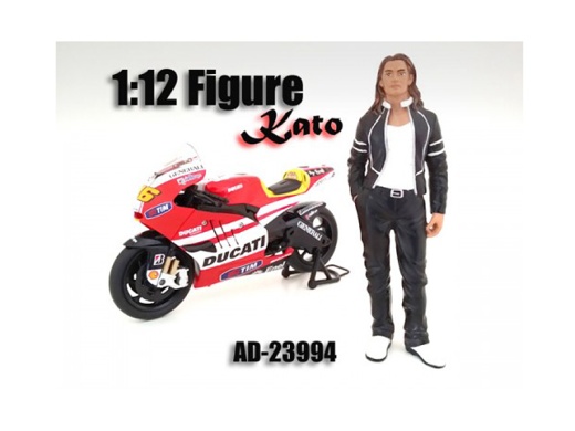 Biker Kato Figure for 1:12 Scale Motorcycles by American Diorama