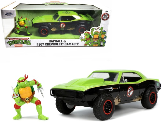 1967 Chevrolet Camaro Offroad Diecast Model with Raphael Figure