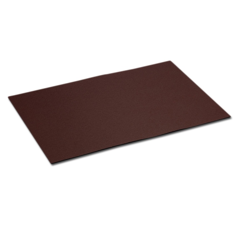 高い品質 Bonded Dacasso Rails Dacasso s1203 Blotter Leather Paper  Luxury Pack Desk Pad Brown Side
