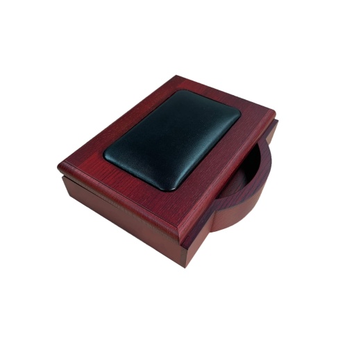 Dacasso 6-Piece Bonded Leather Desk Set In Dark Brown - Executive Desk Organizer With Blotter Pad, Pen Holder & Tray - View #8