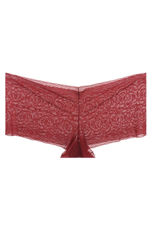 Floral Lace Boy Short Panty - Soft, Stretchy, and Comfortable